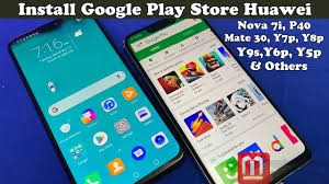 How To Install Google Play Store On Huawei Nova 7i P40 Mate 30 Youtube