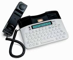 Telecommunications Device For The Deaf Businessfibernetics Answering Machines Phone Hearing
