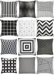 Black White Cushions Inspiration Board Looking For Black And White Cushions For Your Li Black And White Furniture Living Room White Black And White Cushions