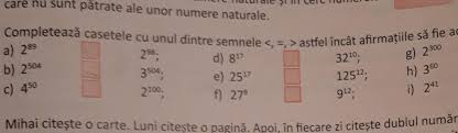 Mai mic mai mare egal compararea și ordonarea numerelor naturale. Completeaza Casetele Cu Unul Dintre Semnele Mai Mic Mai Mare Sau Egal Astfel Incat Afirmatiile Sa Fie Brainly Ro