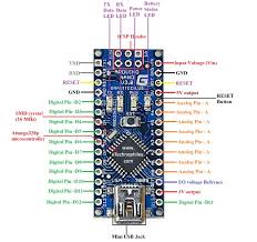 Maximum current per +3.3v pin is 50ma maximum current per i/o pin is 20ma d13 v aref v reset n vin pb5 adc0 pc0 adc1 pc1 adc2 pc2 adc3 pc3 adc4 pc4 adc5 pc5 adc6 adc6 adc7 adc7 pc6 ~d11 ~d10 d9 d6 d5 d4 d3 n reset d0/rx d1/tx pb4 i pb3 i pb2 pb1 pb0 pd7 pd6 pd5 pd4 pd3 pd2 pc6. Arduino Nano Pinout Schematic And Specifications In Detail