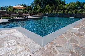 Blue granite pebble sheen swimming pools, new blue surf pebble sheen color trouble free blue granite vs blue surf again trouble free pool. Ocean Blue Pebble Sheen Pool Novocom Top