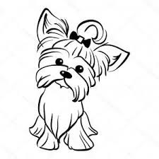 Image Result For Yorkie Images Black And White Puppy Coloring Pages Yorkie Puppy Yorkie Dogs