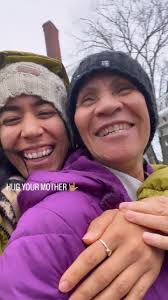 All the love all the snuggles all the giggles. This is what matters the  most, a mothers love!!!! Please go hug your mother ❄️🥶🤟🏽🫶🏽  #motherdaughter #deaf #coda #hugs #smile #compassion #love