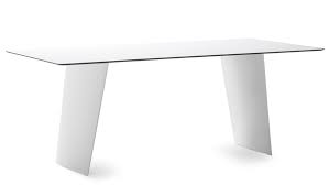 Petra High Gloss White Rectangular Dining Table Modern Contemporary Office Furniture Zurifurniture C Lacquer Dining Table Dining Table Outdoor Dining Table