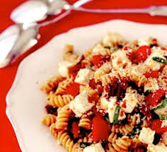 Ina garten recently shared the recipe for her summer garden pasta. Recipe Barefoot Contessa Pasta Salad With Sun Dried Tomatoes Using Mozzarella And Olives Recipelink Com