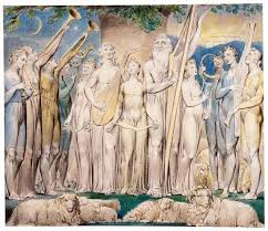 Job And His Family Restored To Prosperity William Blake Book Of Job Illustration