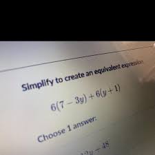 Simplify 6/16 to lowest terms or how to simplify/reduce this fraction: Simplify To Create An Equivalent Expression 6 7 3y 6 Y 1 Brainly Com