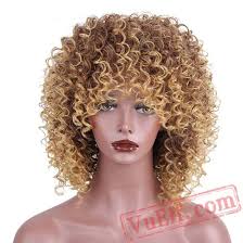Blonde streaks and light brown hair go hand in hand. Mixed Brown Blonde Short Hair Wigs Women