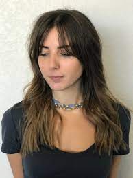 Balayage And Bangs Hair Beauty Hairdo Bangs And Balayage