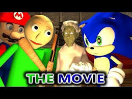 Granny Vs Baldi Sonic Challenge The Movie Official Minecraft Horror Game Full Animation Video Youtube Horror Game Disney Princess Diy Animated Gif