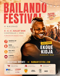 Affiche Bailando Festival à Naumad