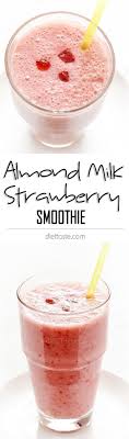 Almond milk is lower in carb than regular milk and is great for people with milk or lactose intolerance. Almond Milk Smoothie For Diabetics Almond Milk Banana Oatmeal Breakfast Smoothie Easy Vegan