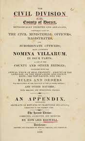 Tubidy has the lowest google pagerank and bad results in terms of yandex topical citation index. The Civil Divisions Of The County Of Dorset Methodically Digested And Arranged Comprising Lists Of The Civil Ministerial Officers Magistrates And Subordinate Officers 1833 Edition Open Library