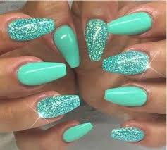 Nagel Sommer Farbt Turkis Ideen Fur 2019 Nailsacrylic Grune Nagel Susse Nageldesigns Sommer Acrylnagel