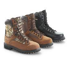 After reviewing and analyzing all available guide gear hunting boots, we have compiled a list of 10 best affordable guide gear guide gear men's high bogger waterproof rubber boots, black, 10d. Guide Gear Men S Insulated Hunting Boots Waterproof Thinsulate 400 Gram 160811 Hunting Boots At Sportsman S Guide Hunting Boots Mens Hunting Boots Boots