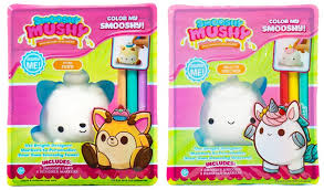 Squishy coloring pages smooshy mushy cutie pie and sticker book little books to print for adults printable. Smooshy Mushy Color Your Own Bundle 2 Pack Fiona Fawn And Udelle Unicorn Walmart Com Walmart Com