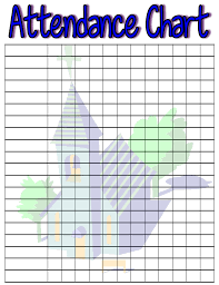 Religious Attendance Chart Download Printable Pdf
