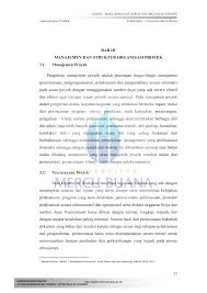 Kumpulan bahan, data, dan file proyek teknik sipil dan arsitektur. Bab Iii Manajemen Dan Struktur Organisasi Proyek 3 1