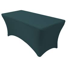 Discover 40% off selected homeware for a limited time only. 8 Ft Rectangular Spandex Table Covers Hunter Green Wholesale Stretch Spandex Tablecloths