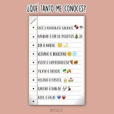 Me Conoces Preguntas Para Amigos Cuestionario Para Amigos Encuestas Para Amigos