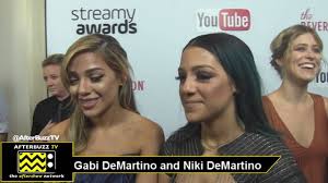 Are you more niki or gabi based on your preferences? Niki And Gabi At The 2016 Streamy Awards Youtube