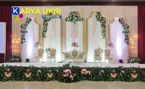 Bahan dari kayu jati / mahoni berkualitas. Dekorasi Pelaminan Archives Karya Ukir Furniture Jepara