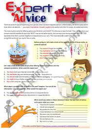 I think that'll look really professional. Advice Esl Worksheet By Pilarmham