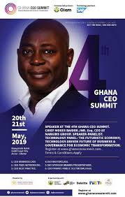 Happy Monday! Join us today at the 4th Ghana CEO Summit where our wonderful  CEO @Moses Baiden Jnr will speak