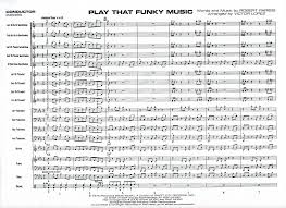 Play That Funky Music Jazz Ensemble Big Band Popular