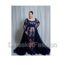 Dark Blue Wedding Dress Plus Size Navy Blue Wedding Dress Etsy