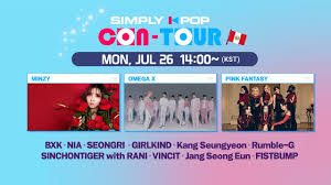 Haz clic ahora para jugar a princesses kpop fans. Live Simply K Pop Con Tour Peru Minzy Pink Fantasy Bxk Omega X Girlkind Youtube