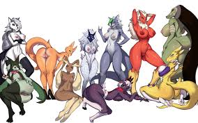 Rule34 - If it exists, there is porn of it  blaziken, digimon (species),  lopunny, pokemon (species), renamon, roxanne wolf (fnaf)  6433407