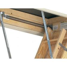 Winder stairs have steps that curve around corners. Werner Attic Ladder Replacement Springs Pair Industrial Ladder Supply Co Inc