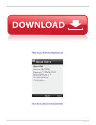 Opera mini is an internet browser that uses opera servers to. Download Opera Mini 4 5 For Mobile Idoever