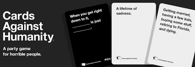 Each round, one player asks a question from a black card, and everyone else answers with their funniest white card. 4 Sites To Play Cards Against Humanity Online