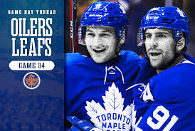 From personal opinions, to scathing analysis. Toronto Maple Leafs Vs Edmonton Oilers Game 34 Preview Projected Lines Maple Leafs Hotstove
