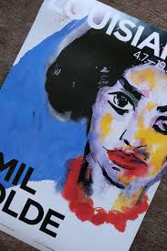 Emil Nolde 'frau Met Roter Kette'