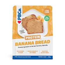 Vegan bread is available to purchase at stores, but why read labels when you can make it at home for half the price?! Plant Protein Banana Bread Gluten Free Low Carb Natural Pbco