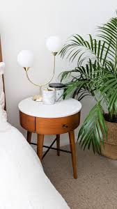 Mid Century Bedside Tables From West Elm That Pair Perfectly With Your Retro Furniture The Minimalist Bedroom Furniture Retro Bedrooms Furniture Bedside Table