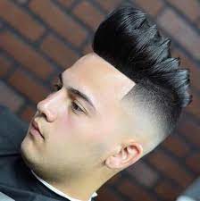 Hard part fade a fade with a hard part is one of the top ways to get this cut. 35 Pompadour Fade Haircuts Modern Styling Tips Ideas