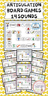 Articulation Game Boards Preschool Speech Therapy Speech Language Therapy Speech Therapy