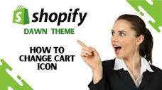 How to Change Cart Icon in Shopify Dawn Theme (FULL GUIDE) - YouTube
