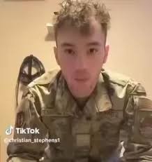 Christian Stephen, a member of the US military was placed