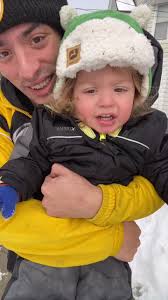 Playing in the snow with my son! Having some fun! #snow #fatherson #fy...