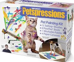 The kit comes with all the supplies you need, so there's no need to go to the store. Petspressions Pet Painting Kit