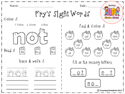 1st 100 Fry Sight Words 51 100 No Not Now Number Of Oil On One Or Other Out Part People Said S Sight Words Games Preschool Sight Words Words