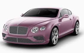 The One Paint Color Bentley Will Do Pink Wheels Luxury Cars Racingcars Car Bentley Car Engine