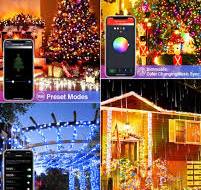 Dynamic Smart Christmas Lights Outdoor RGB