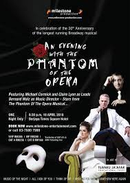 This is what society has created. An Evening With The Phantom Of The Opera Kakiseni